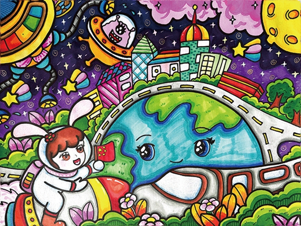 78ea9912599a44708d25850f080fab64.jpg 《逐梦太空》1.12张语淅 教师李殊.jpg